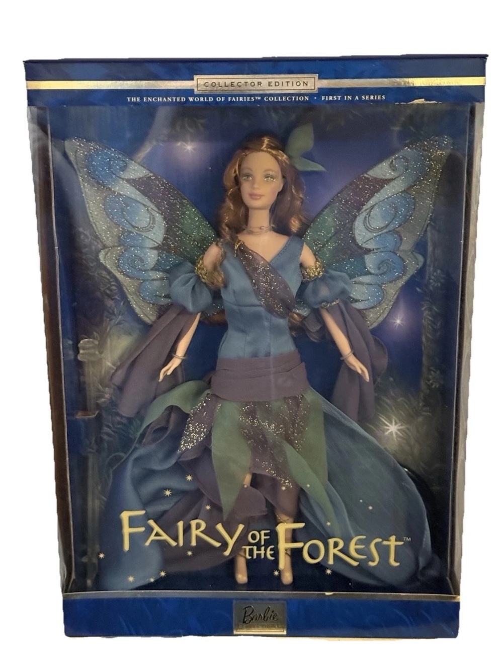 Barbie Fairy of the Forest Doll - Blue, Green, Purple